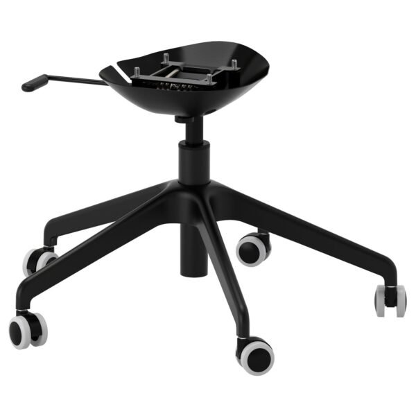 langfjaell-star-base-with-5-legs-and-castors-black__0460012_pe606475_s5.jpg Star base with 5 legs and castors black