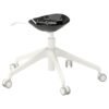 langfjaell-star-base-with-5-legs-and-castors-white__0568484_pe665477_s5.jpg Star base with 5 legs and castors white