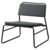 Easy chair dark grey