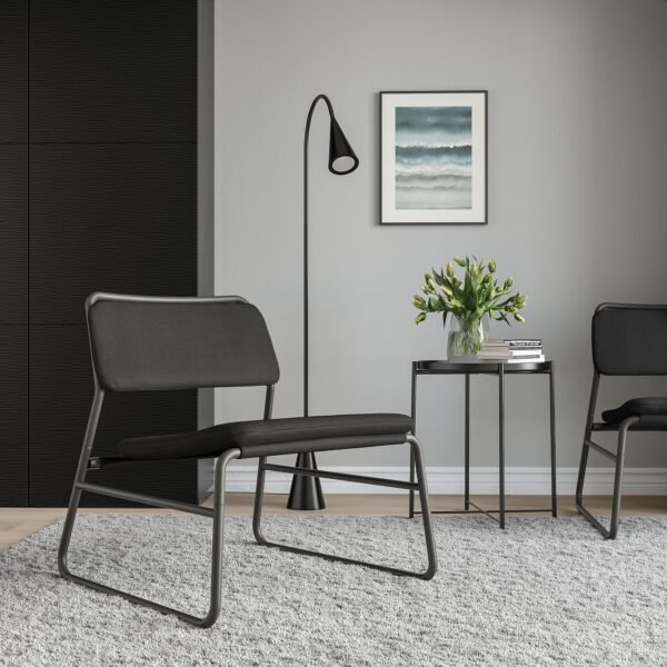 Easy chair dark grey