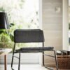 Easy chair dark grey