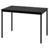 Table black 110x67 cm