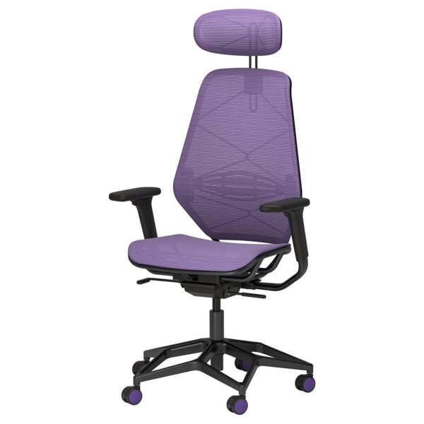 Gaming chair purpleblack